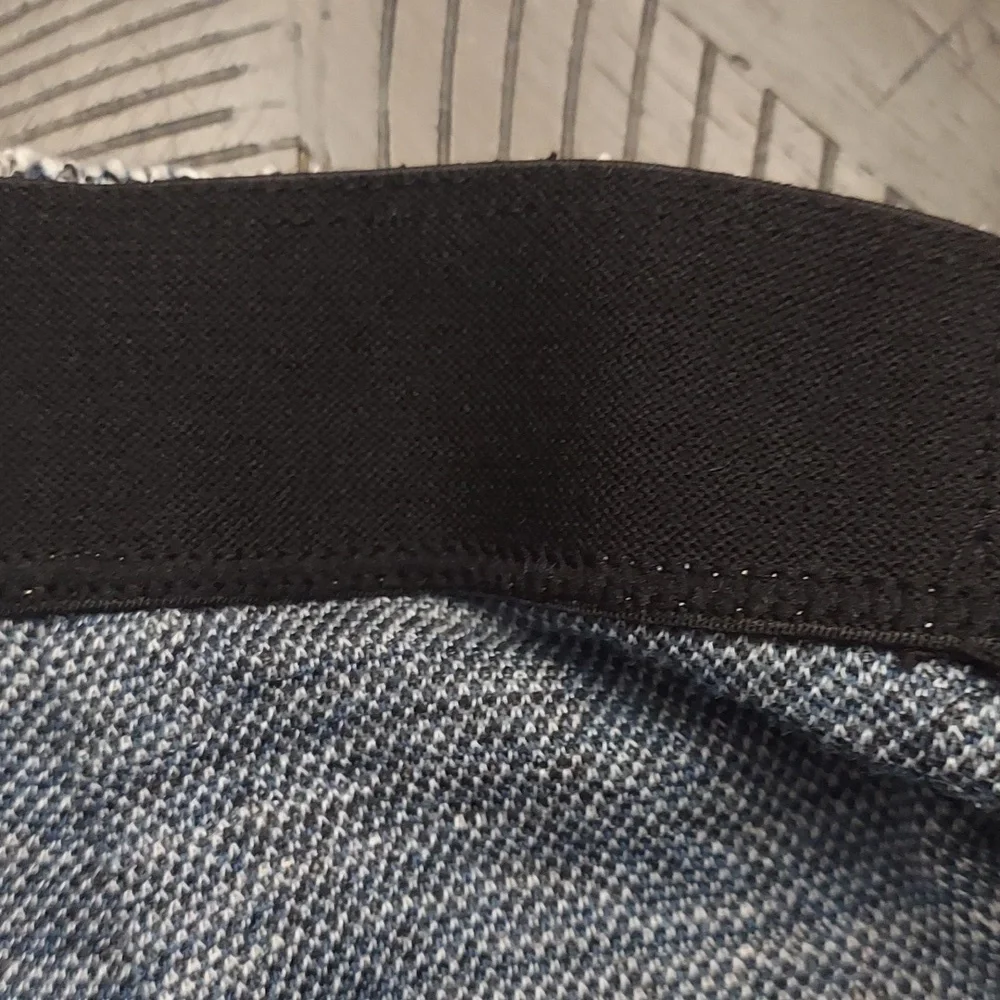 MAX STUDIO Chic Navy/White Tweed Mini Faux Wrap Skirt - Picture 10 of 12